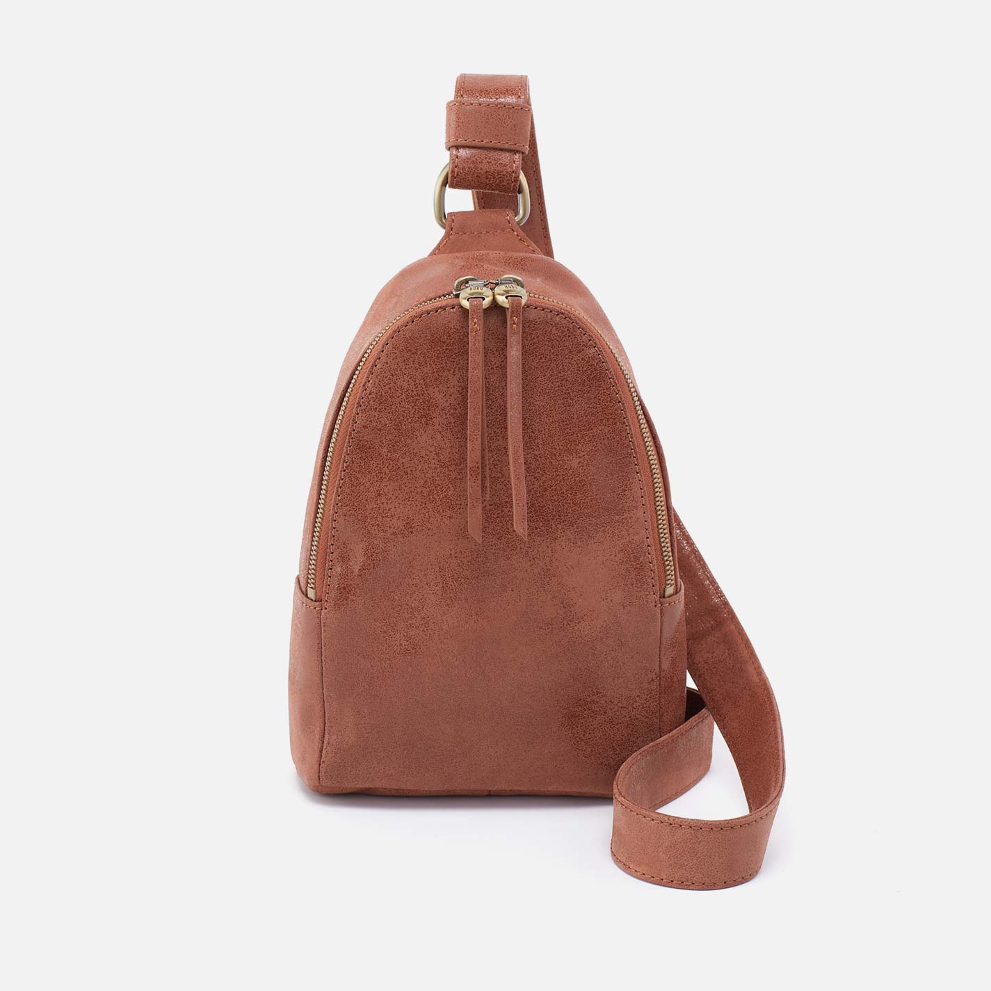 Image of Fern Sling in Buffed Leather - Burnished Saddle