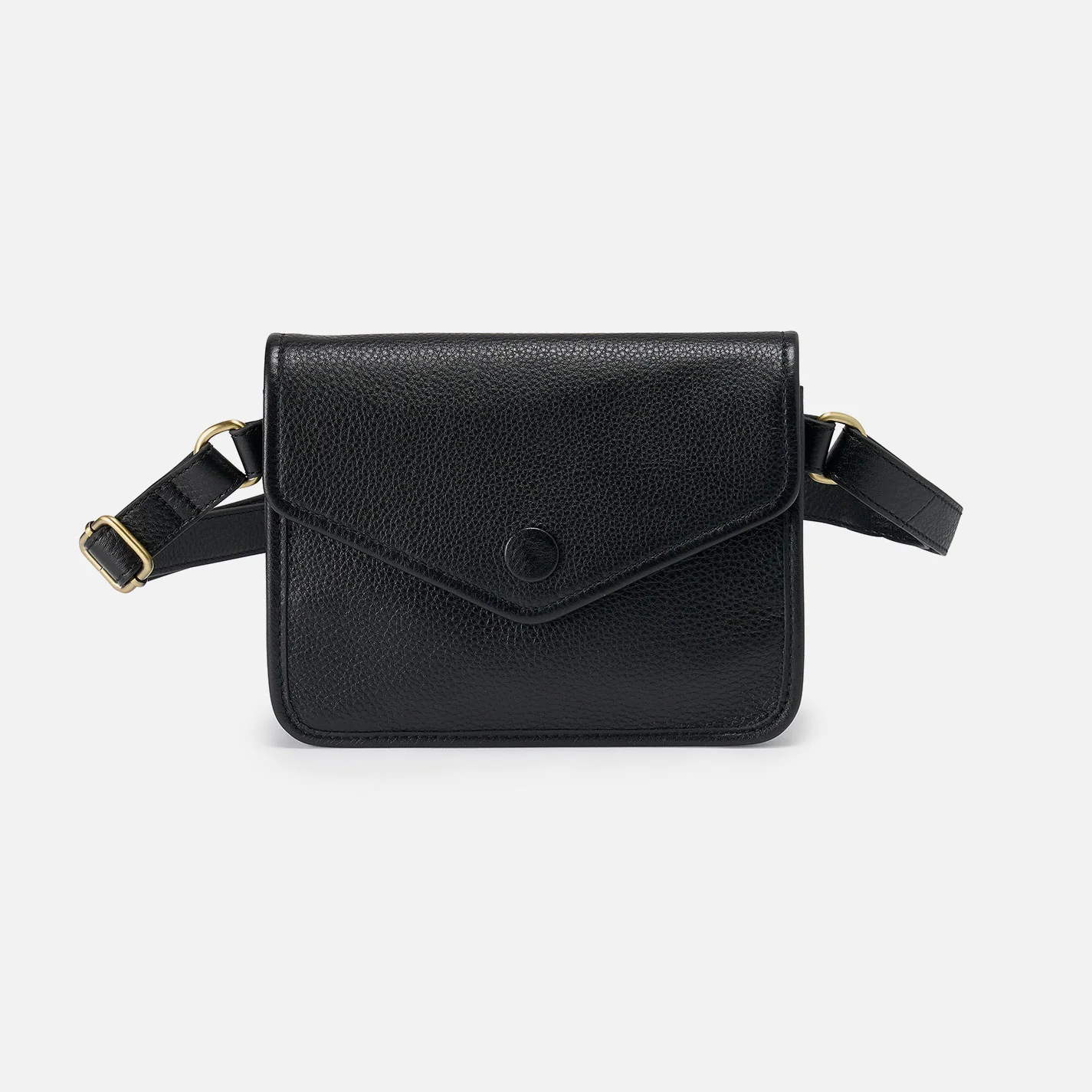 Image of Margot Belt Bag In Pebbled Leather - Black