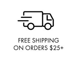 FREE SHIPPING ON ORDERS $25