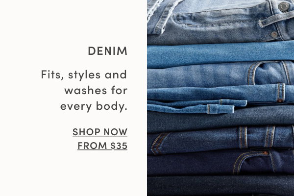 Denim from $30