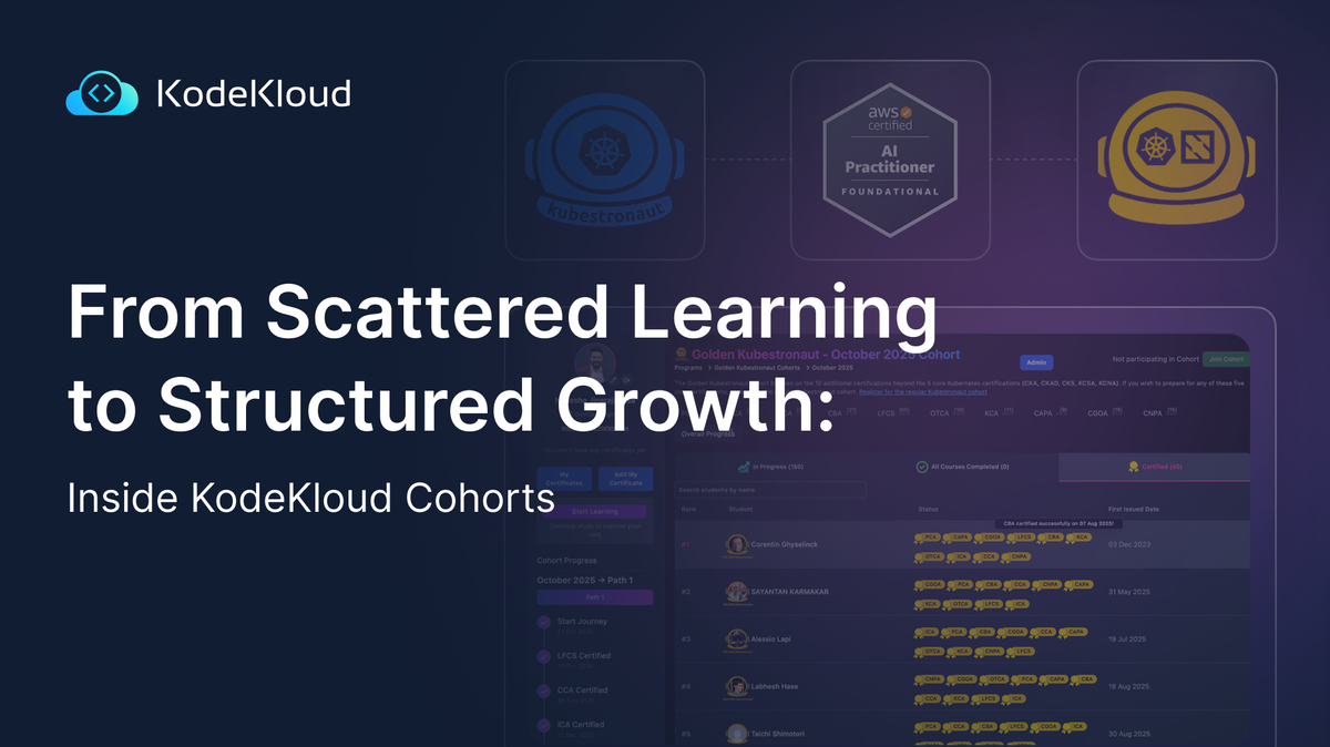 Scattered Learning Loop KodeKloud: From Scattered Learning to Structured Growth: Inside ...