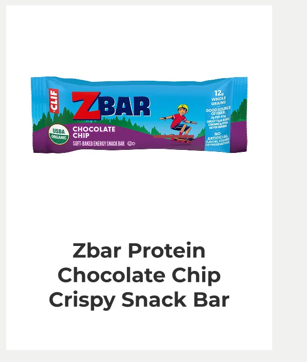 Zbar Protein Chocolate Chip Crispy Snack Bars
