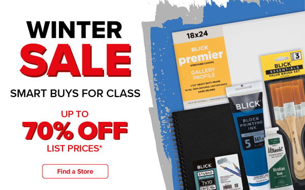 Winter Sale Smart Buys for Class Up to 70% Off List Price*
