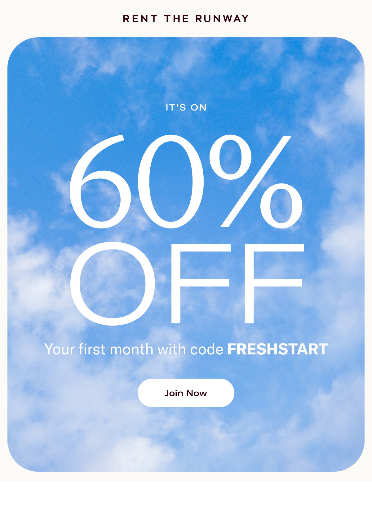 starts today 50% OFF