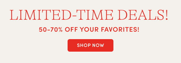 Limited Time Deals
