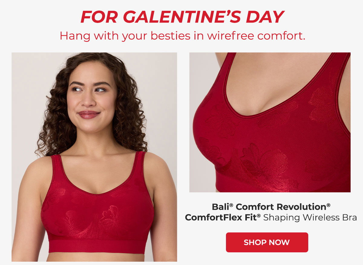 Bali Comfort Revolution ComfortFlex Fit Shaping Wireless Bra