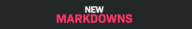 New Markdowns