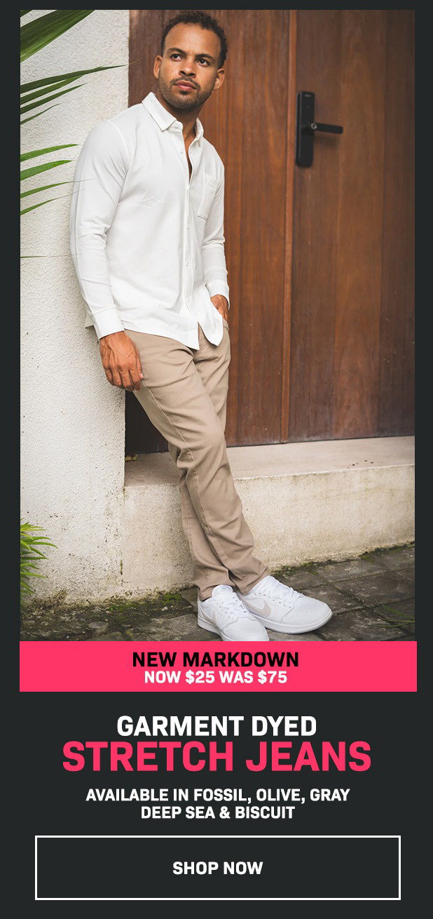 Garment Dyed Jeans