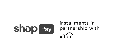 Shop with ShopPay installments in partnership with affirm