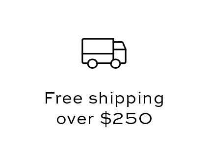 Free Shipping over $250