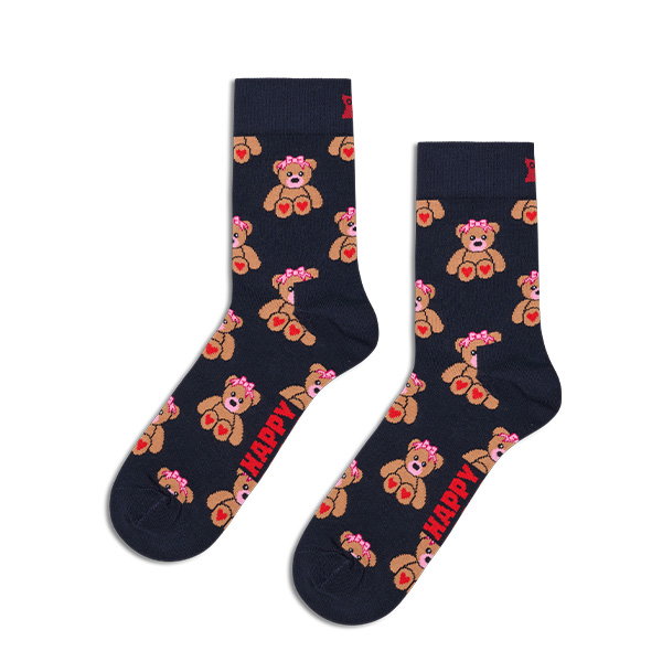 Teddy Short Crew Sock