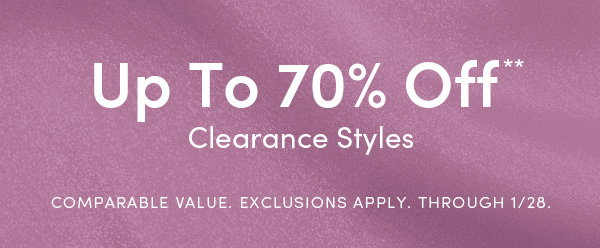 Up to 70% OFF