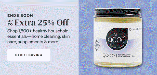 Ends Soon: up to EXTRA 25% Off. Start Saving.