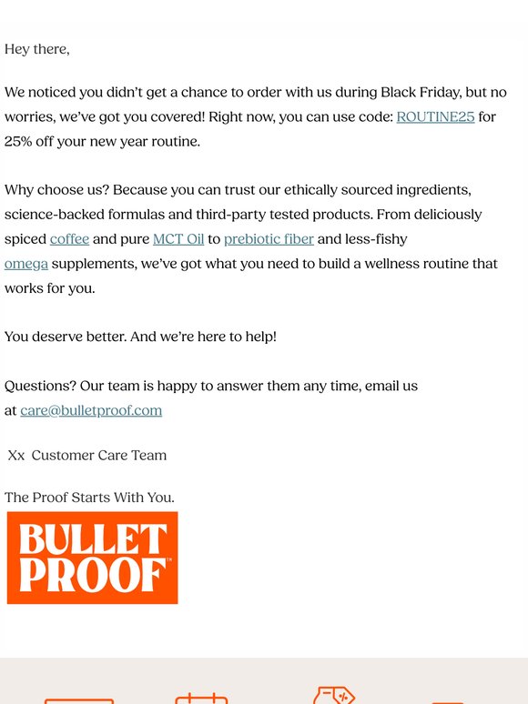 Don't Forget Your 25% Off