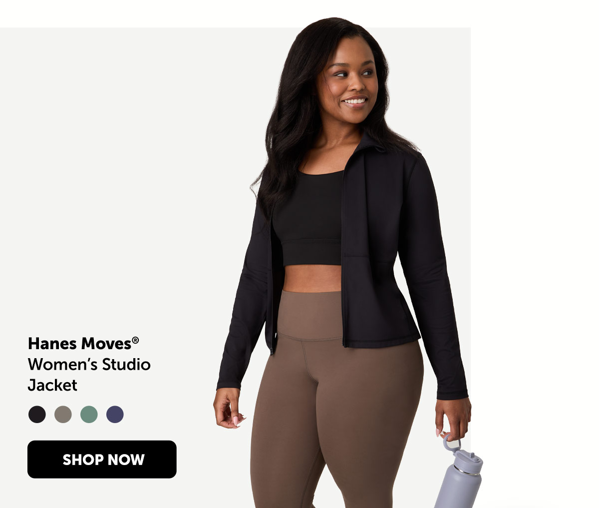 Hanes Moves Women’s Studio Jacket