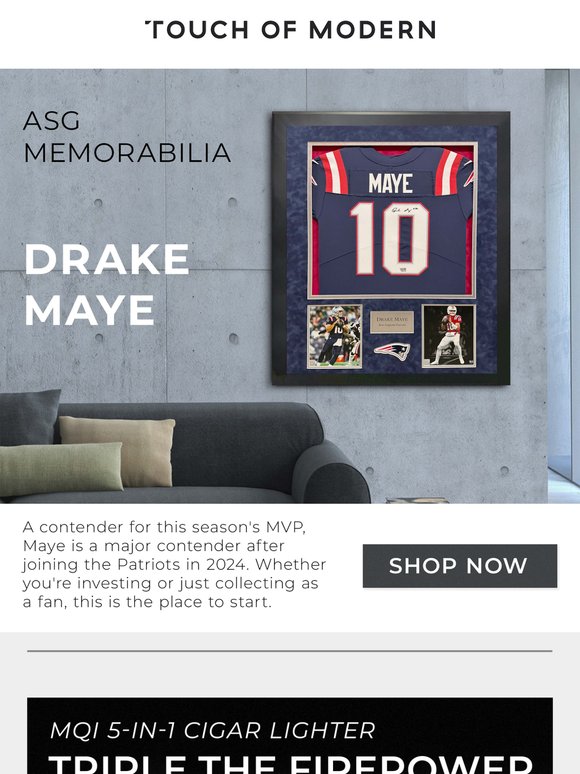 Drake Maye Is On Deck