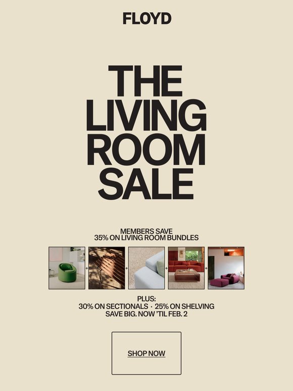 Save up to 35% on Living Room Bundles