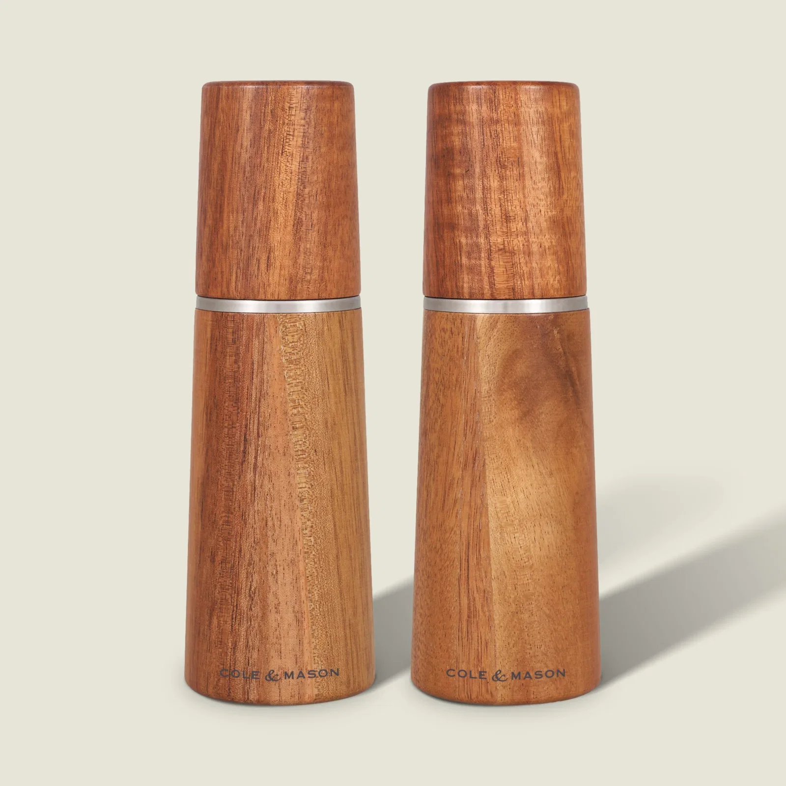 Image of Marlow Natural Acacia Salt & Pepper Mills