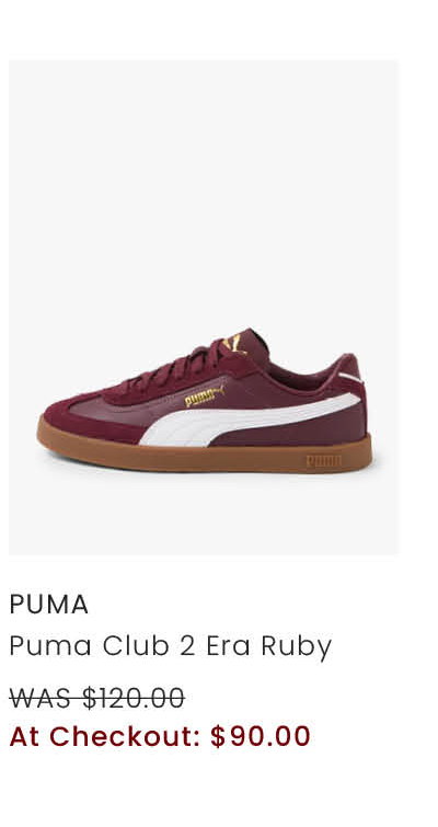 PUMA CLUB 2 ERA RUBY