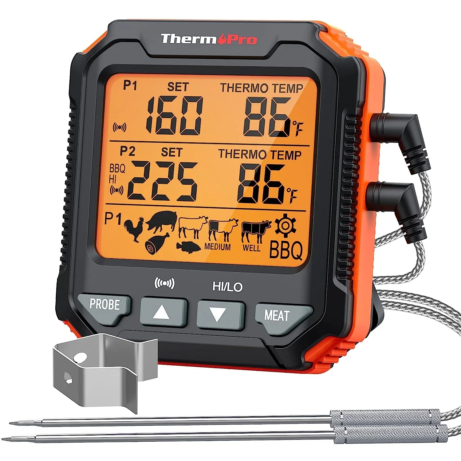 ThermoPro TP717 Leave-In 2-Probe Meat Thermometer