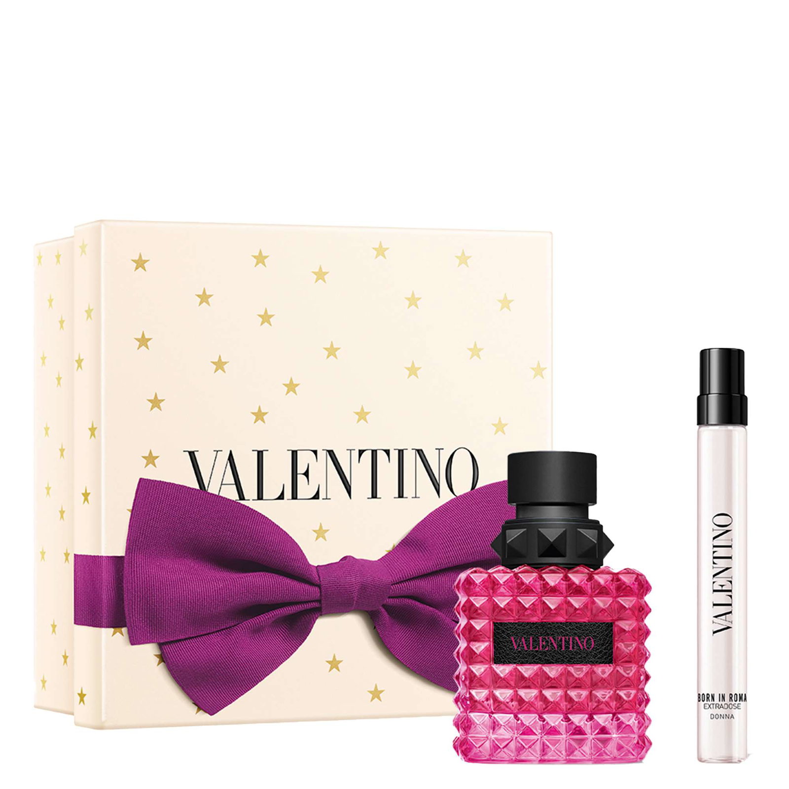 Image of Valentino Born In Roma Extradose Donna Parfum Spray 50ml Gift Set (Worth £135.00)