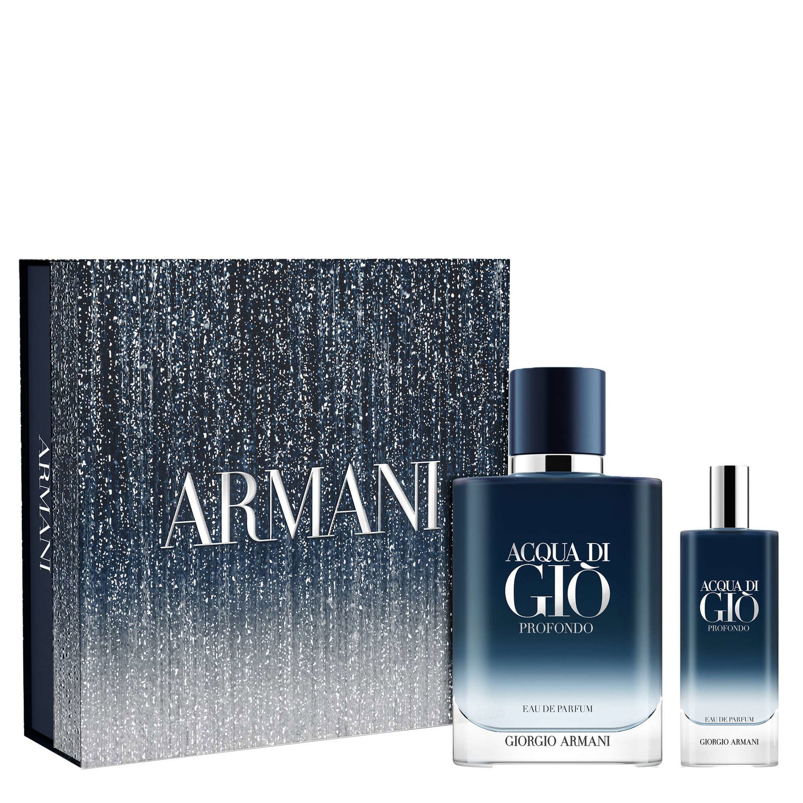 Image of Armani Acqua Di Gio Profondo Eau de Parfum Spray 100ml Gift Set (Worth £122.00)