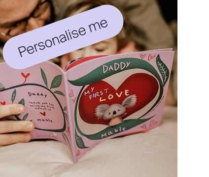Personalised First Valentine's Day Book 'My First Love'