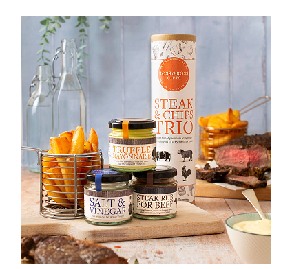 Steak And Chips Trio