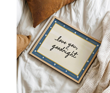 Love You Goodnight Print