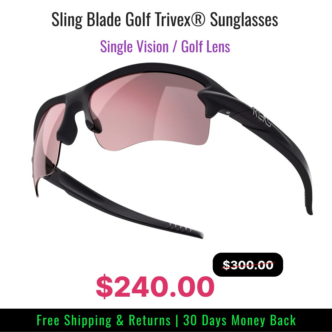Sling Blade Golf Trivex Prescription Sunglasses