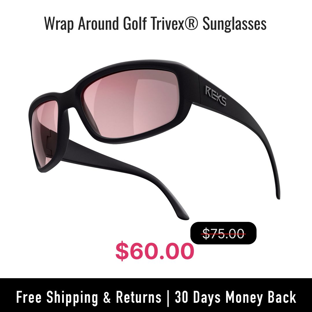 Wrap Around Golf Trivex Sunglasses