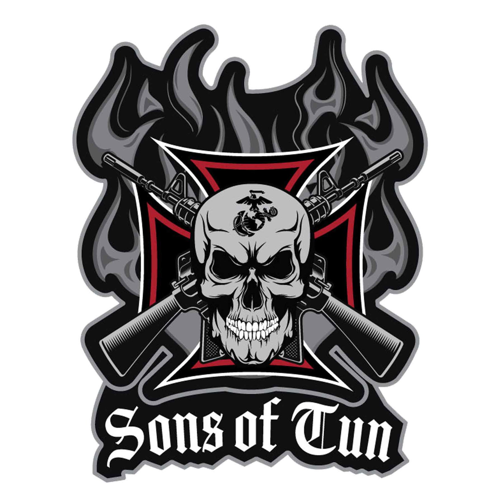 Image of USMC Sons of Tun Flame 10
