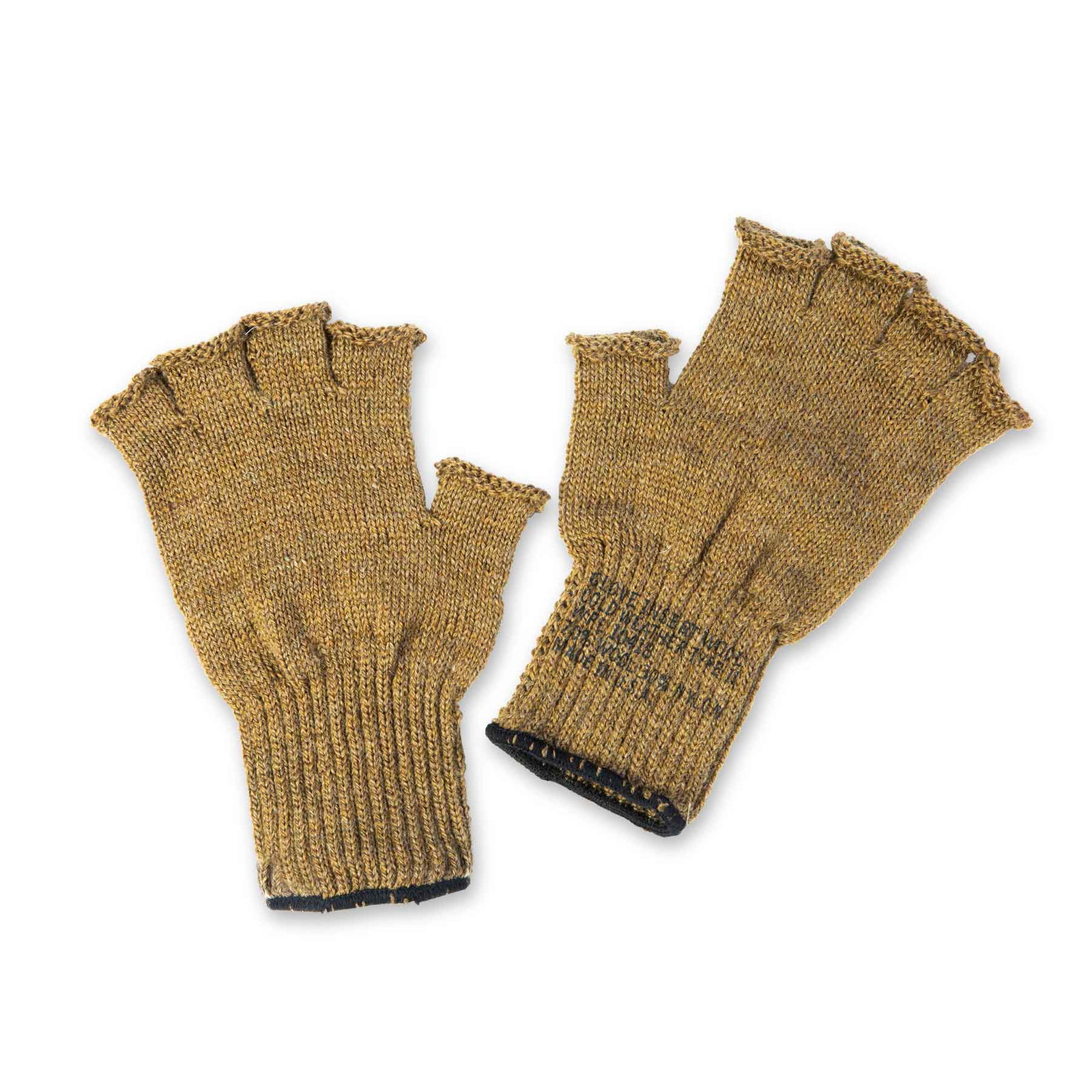 Image of Fingerless Wool Gloves
