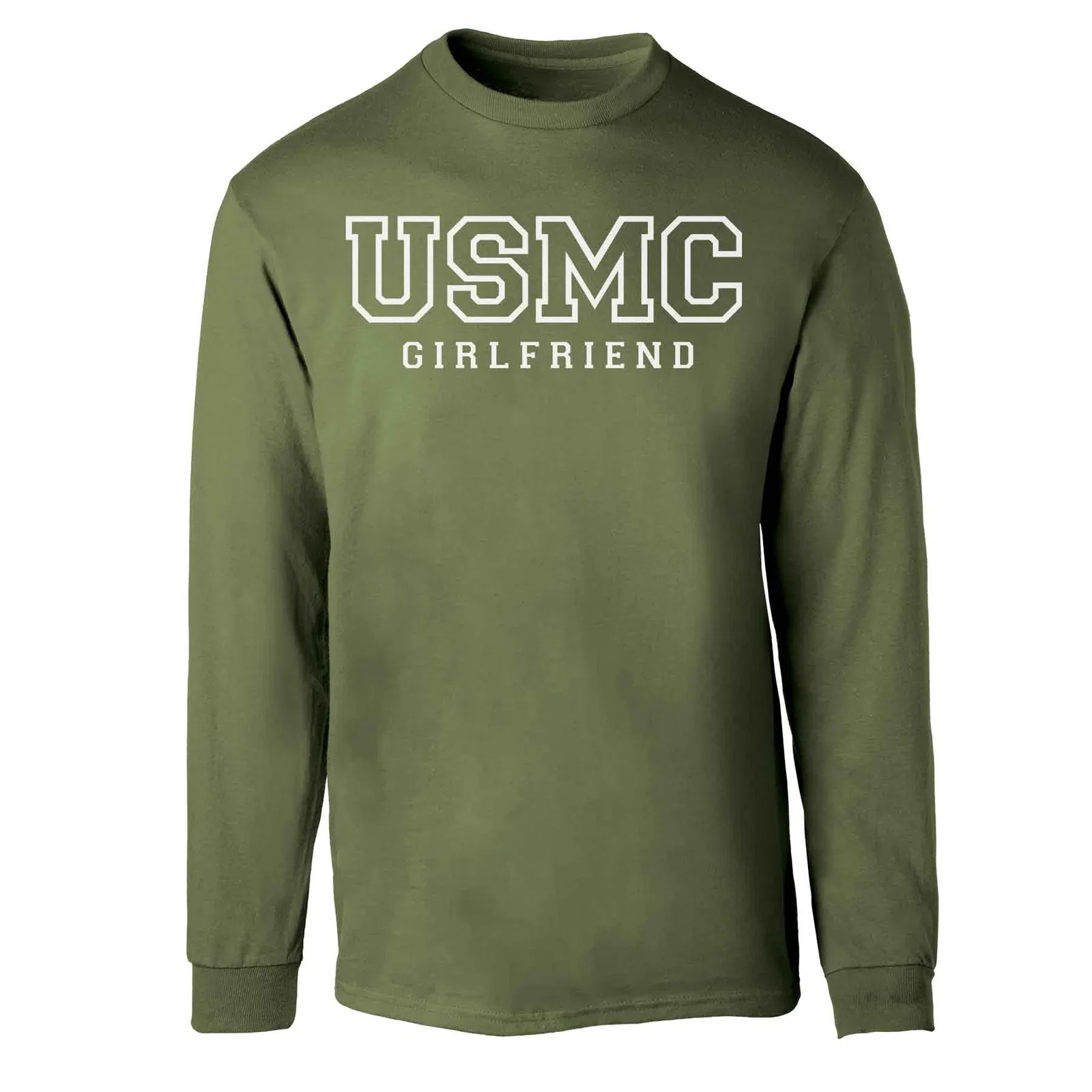 Image of USMC Girlfriend Long Sleeve Shirt
