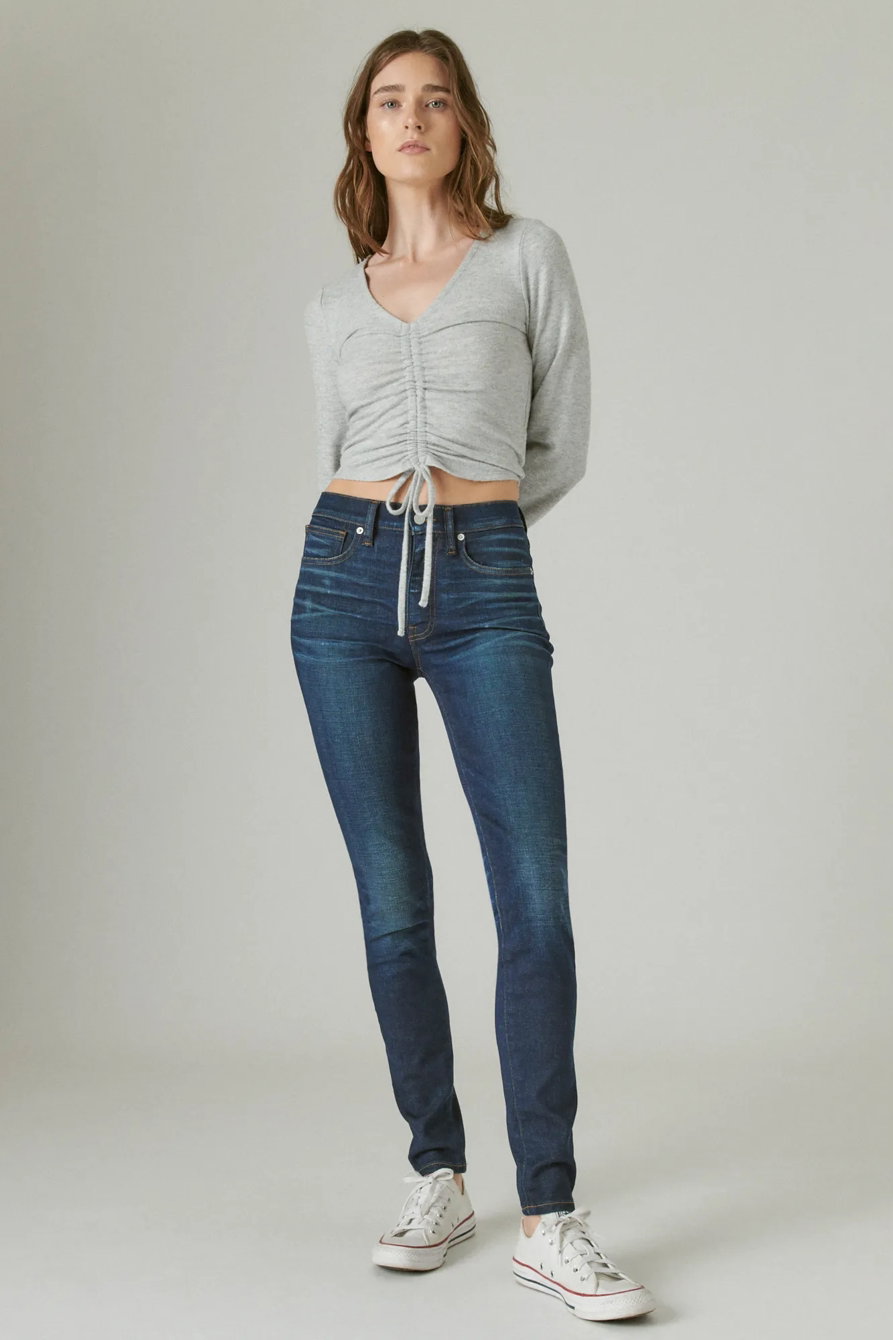 Image of Lucky Brand Bridgette Skinny Jean - Women's Pants Denim Skinny Jeans in Monsoon