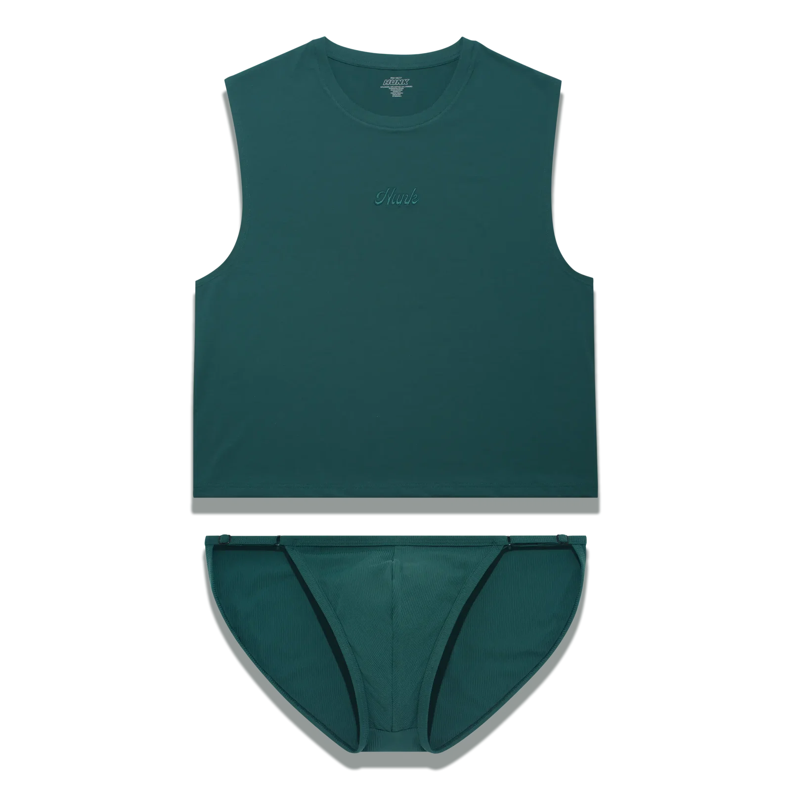 Mystique Boxy Cropped Tank + FlexFit Brief Set