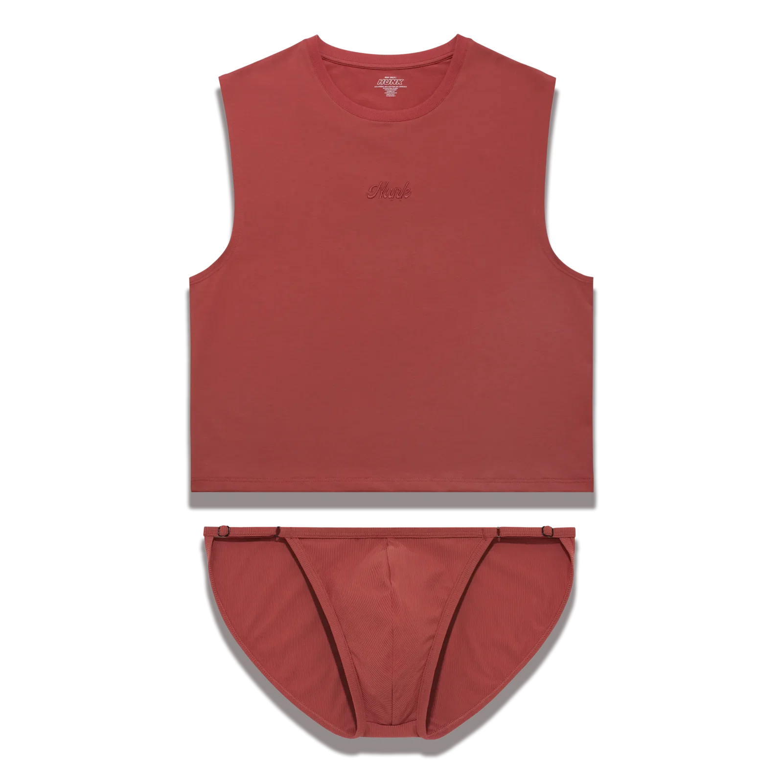 Ember Boxy Cropped Tank + FlexFit Brief Set