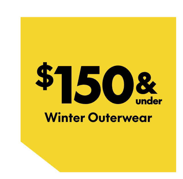 Winter Outerwear $150 & under