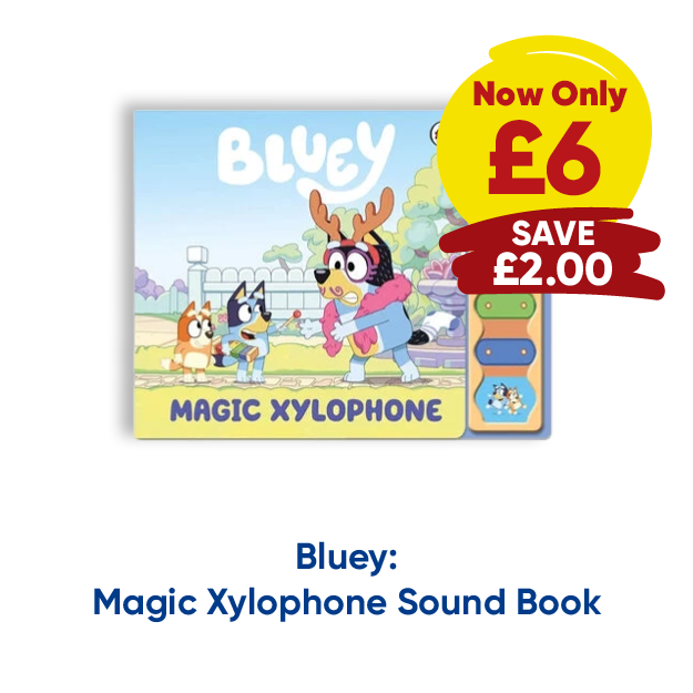 Bluey: Magic Xylophone Sound Book Now only £6 save £2