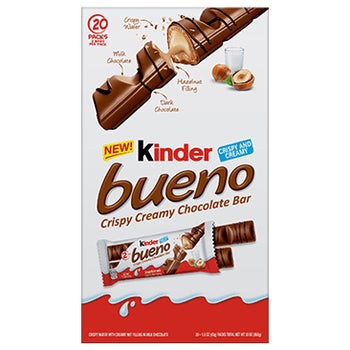 Kinder Bueno Crispy Creamy Chocolate Bar