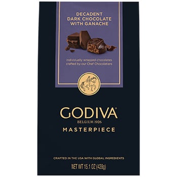 Godiva Masterpiece Decadent Dark Chocolate with Ganache