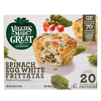 Veggies Made Great Spinach Egg White Frittatas
