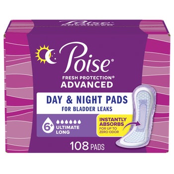 Poise Fresh Protection™ Plus Ultimate Absorbency Long Pads