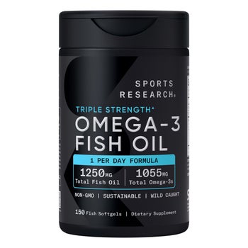 Sports Research 
Omega-3 Fish Oil