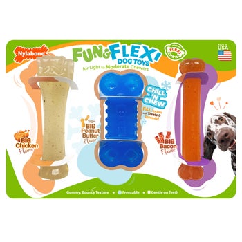 Nylabone Fun & Flexi Dog Toys