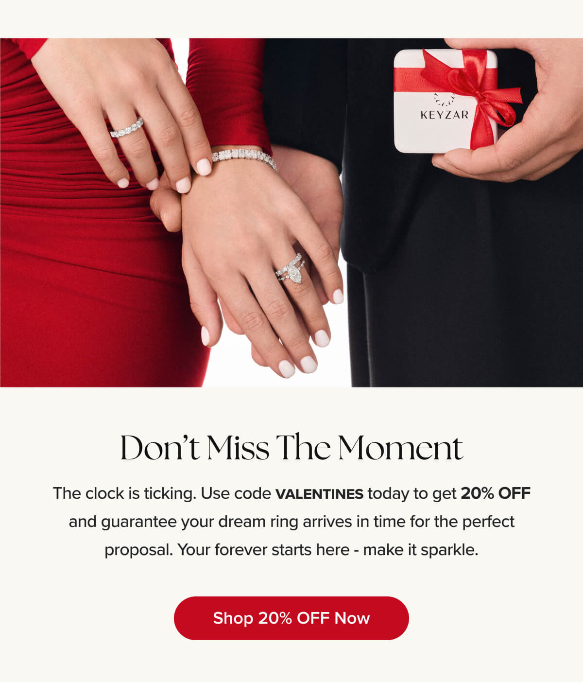 Shop 20% off now &  Guarantee Valentine’s Day Delivery