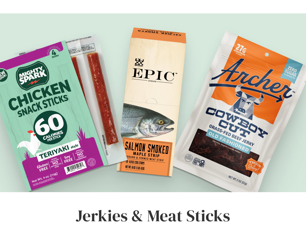 Jerkies + Meat Sticks
