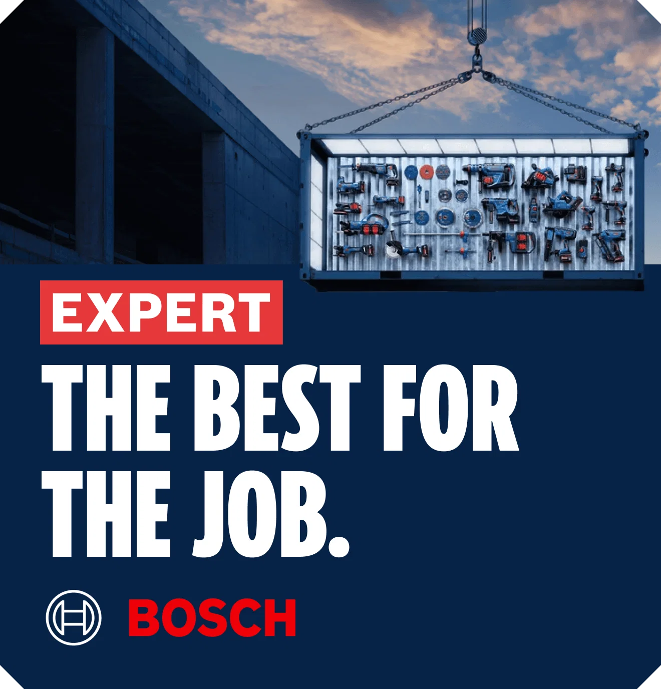 Bosch Professional Expert: The new top performance class & the best for the job. New & exclusive to Screwfix. Shop Now.