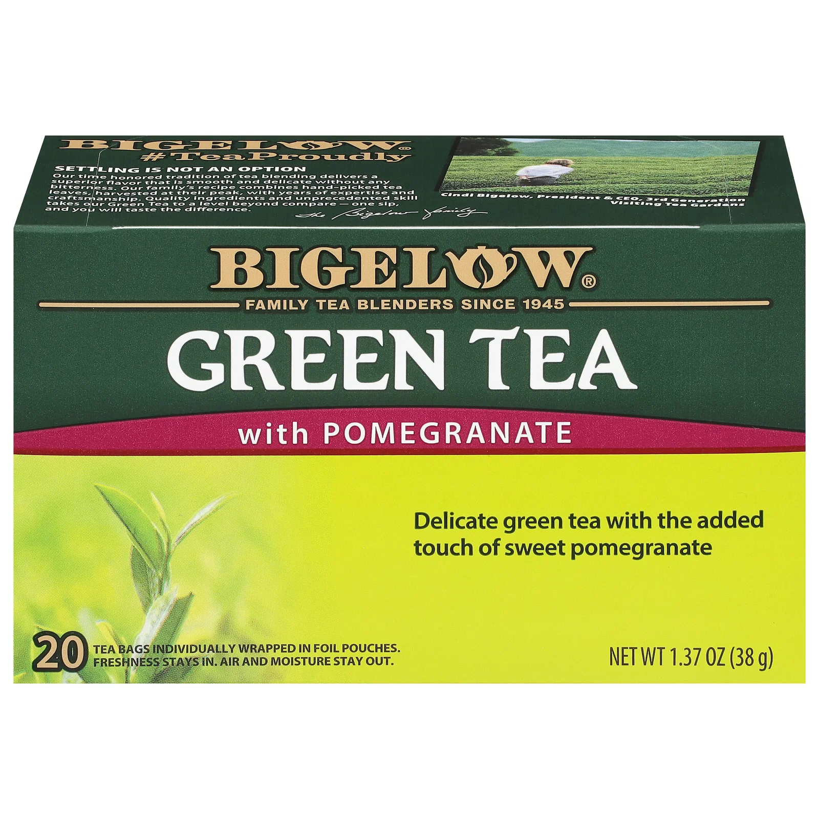 Green Tea with Pomegranate