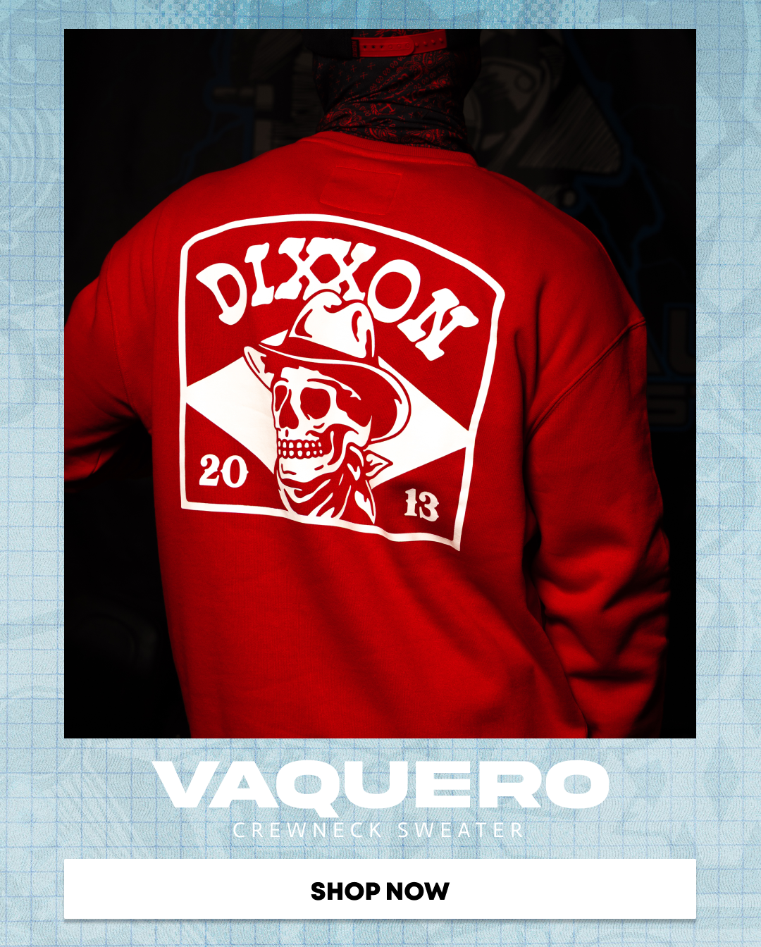 Vaquero Crewneck Shirt - Red